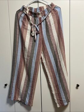 Bella Italian Linen/ Cotton Pant M